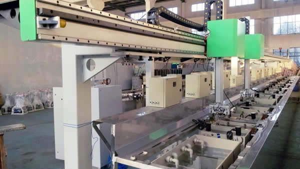 電鍍機(jī)械手生產(chǎn)線